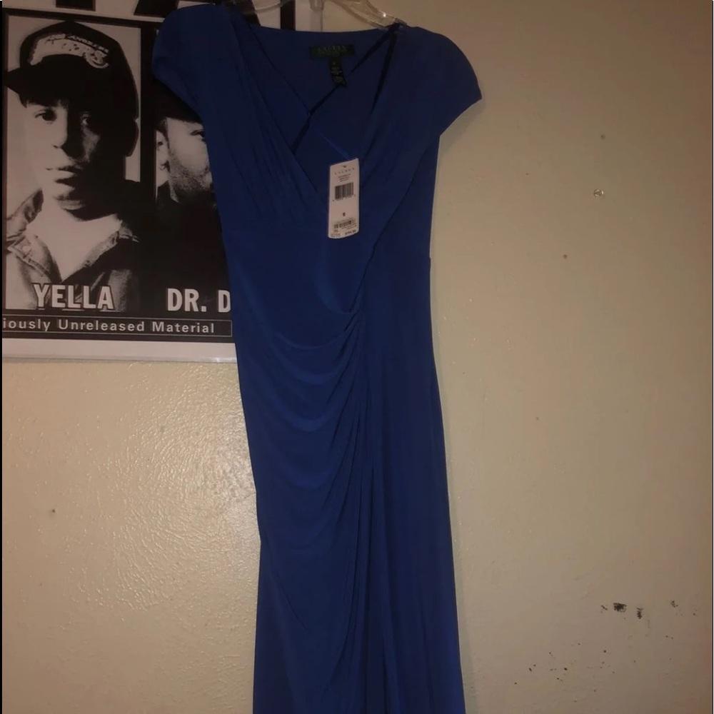 Blue Ralph Lauren dress
